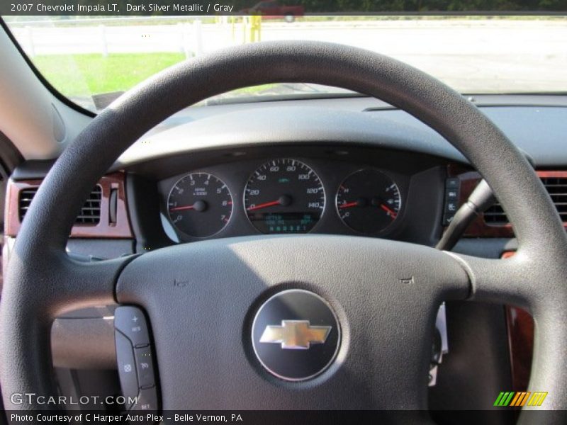 Dark Silver Metallic / Gray 2007 Chevrolet Impala LT