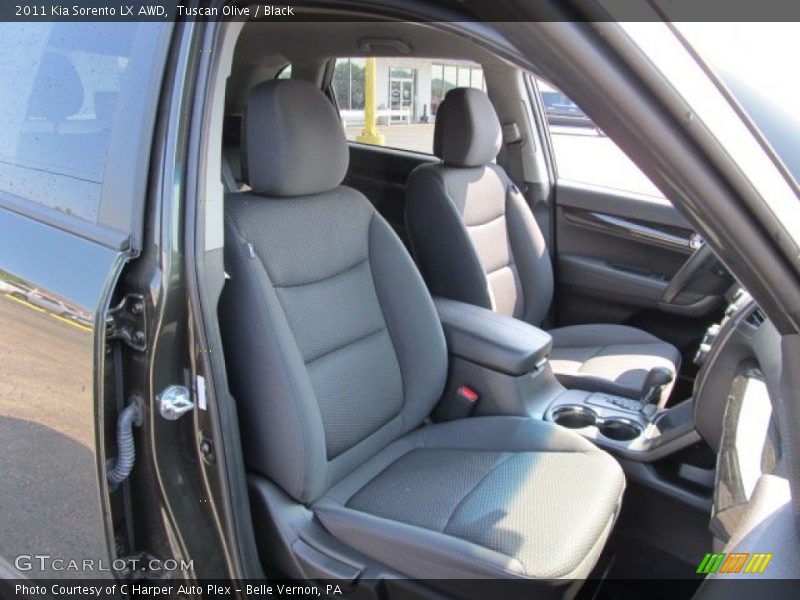 Tuscan Olive / Black 2011 Kia Sorento LX AWD