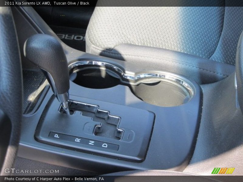 Tuscan Olive / Black 2011 Kia Sorento LX AWD