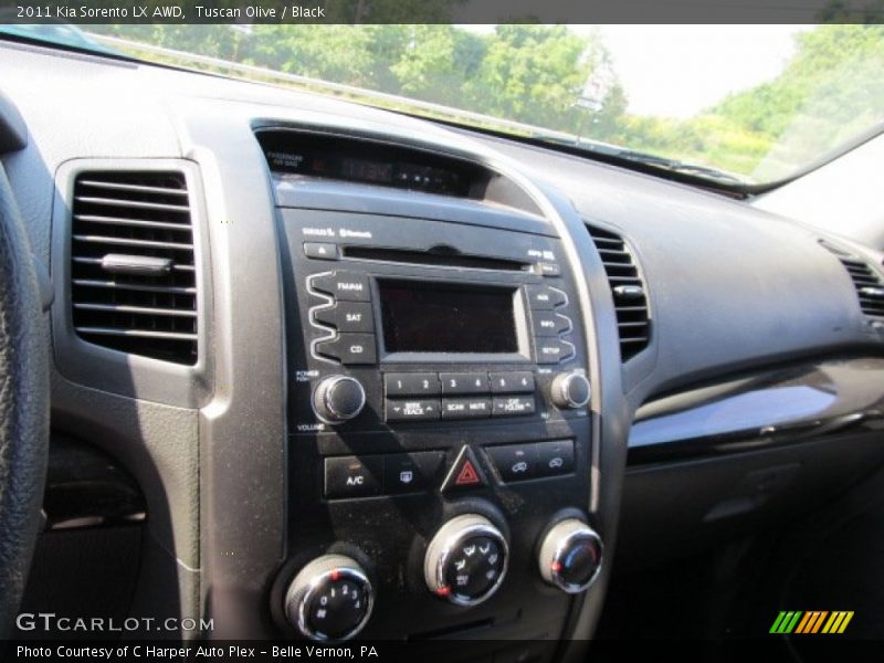 Tuscan Olive / Black 2011 Kia Sorento LX AWD