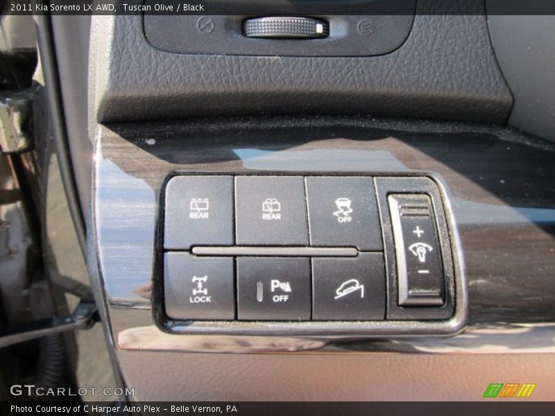 Tuscan Olive / Black 2011 Kia Sorento LX AWD
