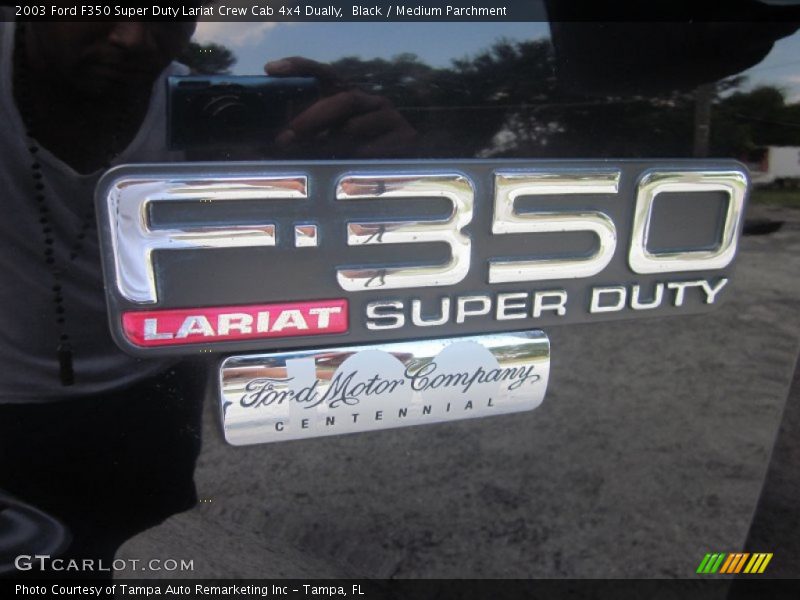 2003 F350 Super Duty Lariat Crew Cab 4x4 Dually Logo