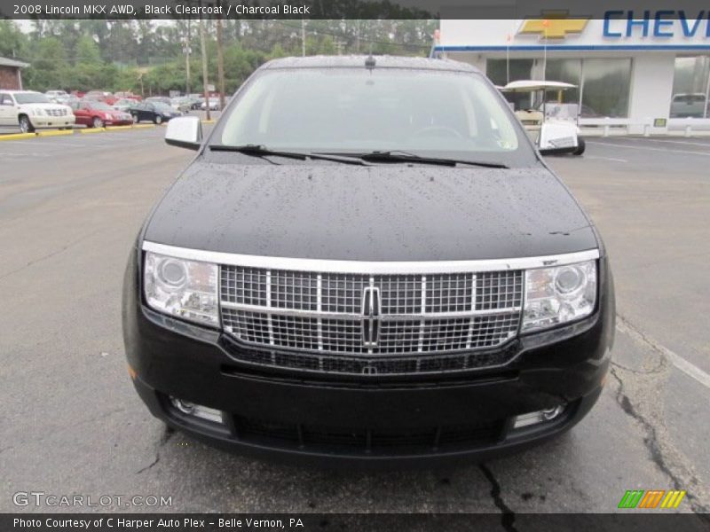 Black Clearcoat / Charcoal Black 2008 Lincoln MKX AWD