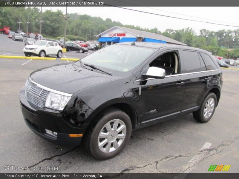 Black Clearcoat / Charcoal Black 2008 Lincoln MKX AWD