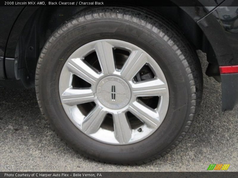 Black Clearcoat / Charcoal Black 2008 Lincoln MKX AWD