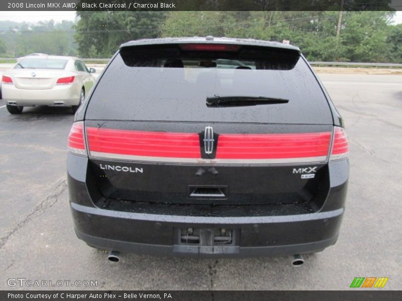 Black Clearcoat / Charcoal Black 2008 Lincoln MKX AWD