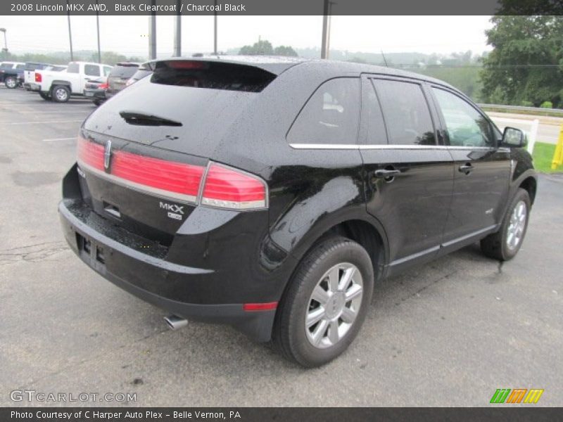 Black Clearcoat / Charcoal Black 2008 Lincoln MKX AWD