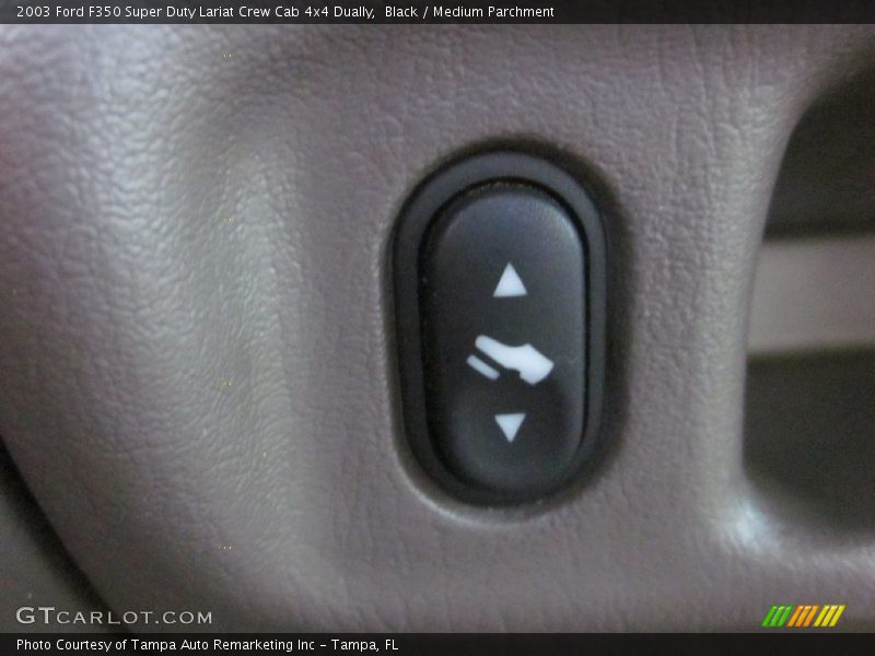 Black / Medium Parchment 2003 Ford F350 Super Duty Lariat Crew Cab 4x4 Dually