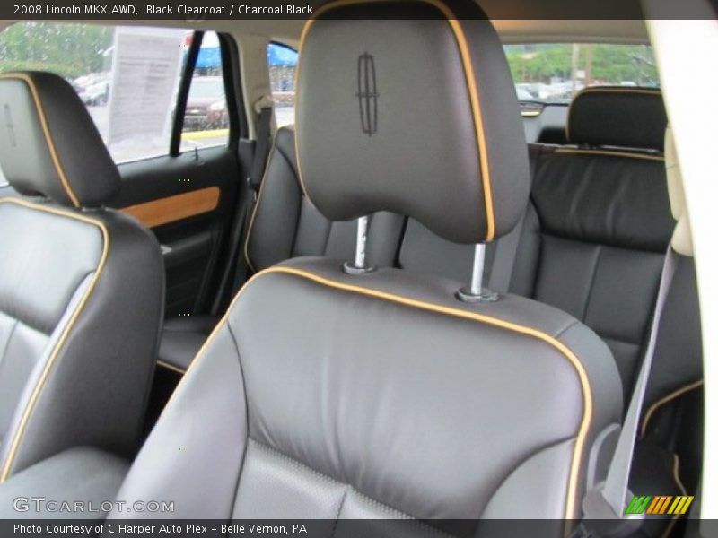 Black Clearcoat / Charcoal Black 2008 Lincoln MKX AWD