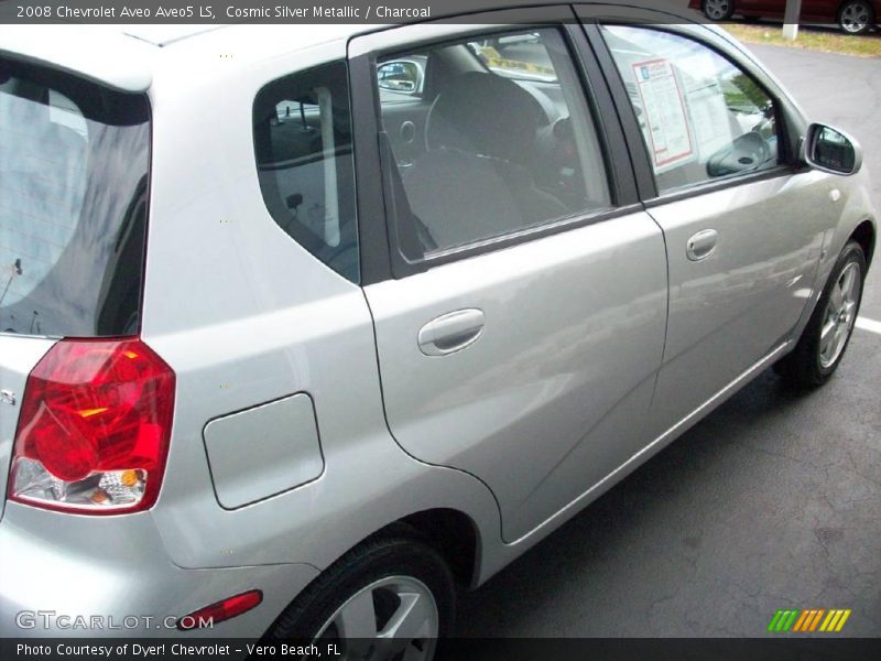 Cosmic Silver Metallic / Charcoal 2008 Chevrolet Aveo Aveo5 LS
