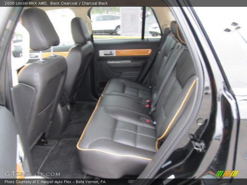 Black Clearcoat / Charcoal Black 2008 Lincoln MKX AWD