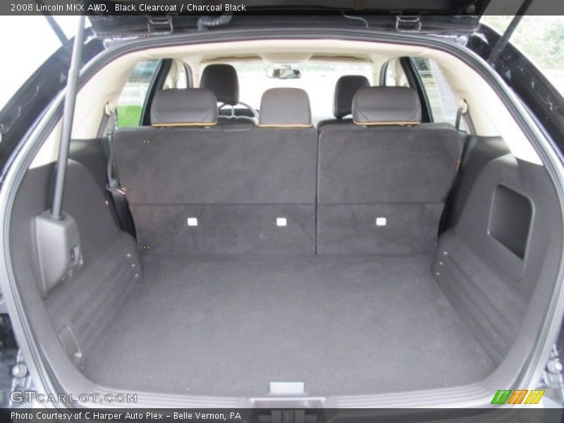 Black Clearcoat / Charcoal Black 2008 Lincoln MKX AWD