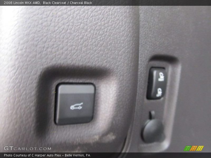 Black Clearcoat / Charcoal Black 2008 Lincoln MKX AWD