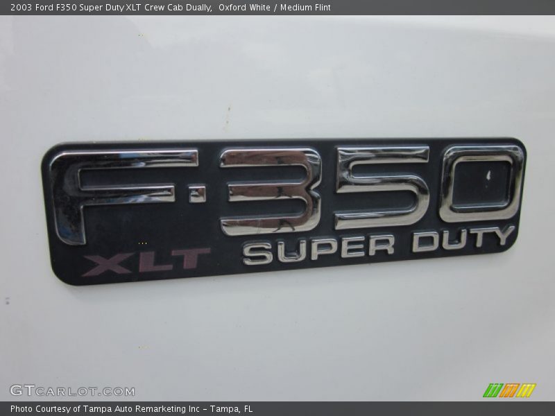  2003 F350 Super Duty XLT Crew Cab Dually Logo