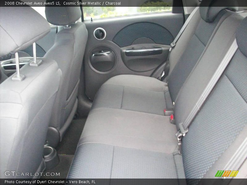 Cosmic Silver Metallic / Charcoal 2008 Chevrolet Aveo Aveo5 LS