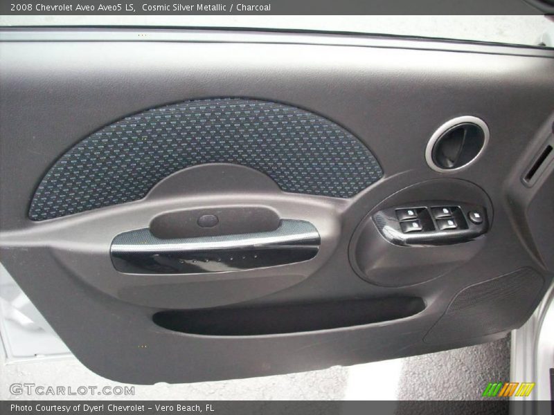 Cosmic Silver Metallic / Charcoal 2008 Chevrolet Aveo Aveo5 LS