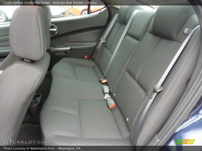 Midnight Blue Metallic / Ebony 2008 Pontiac Grand Prix Sedan
