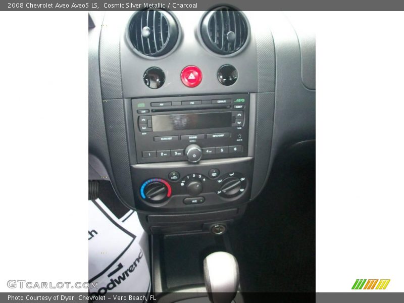 Cosmic Silver Metallic / Charcoal 2008 Chevrolet Aveo Aveo5 LS