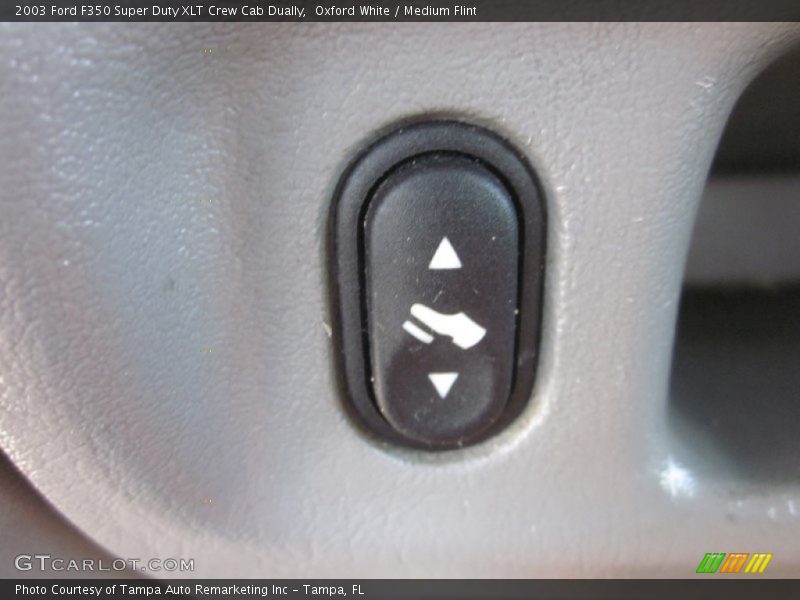 Oxford White / Medium Flint 2003 Ford F350 Super Duty XLT Crew Cab Dually