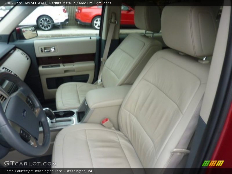 Redfire Metallic / Medium Light Stone 2009 Ford Flex SEL AWD