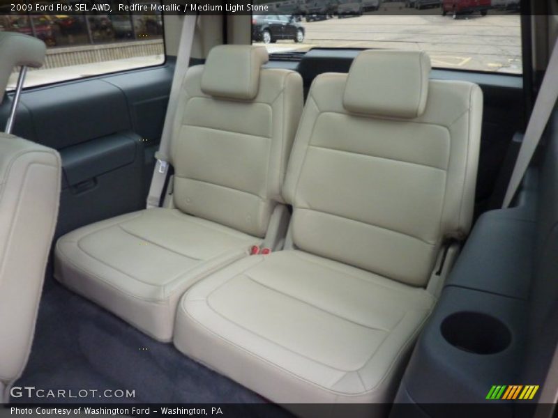 Redfire Metallic / Medium Light Stone 2009 Ford Flex SEL AWD