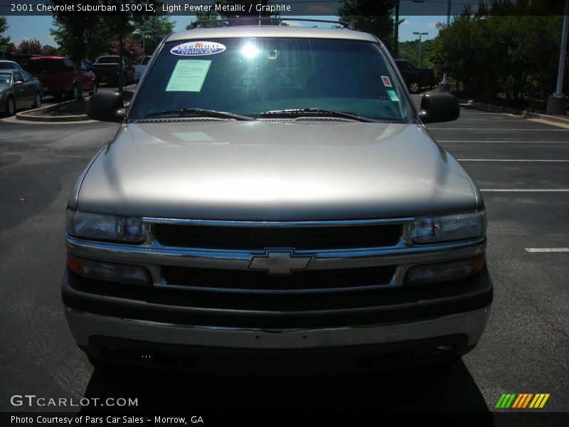 Light Pewter Metallic / Graphite 2001 Chevrolet Suburban 1500 LS
