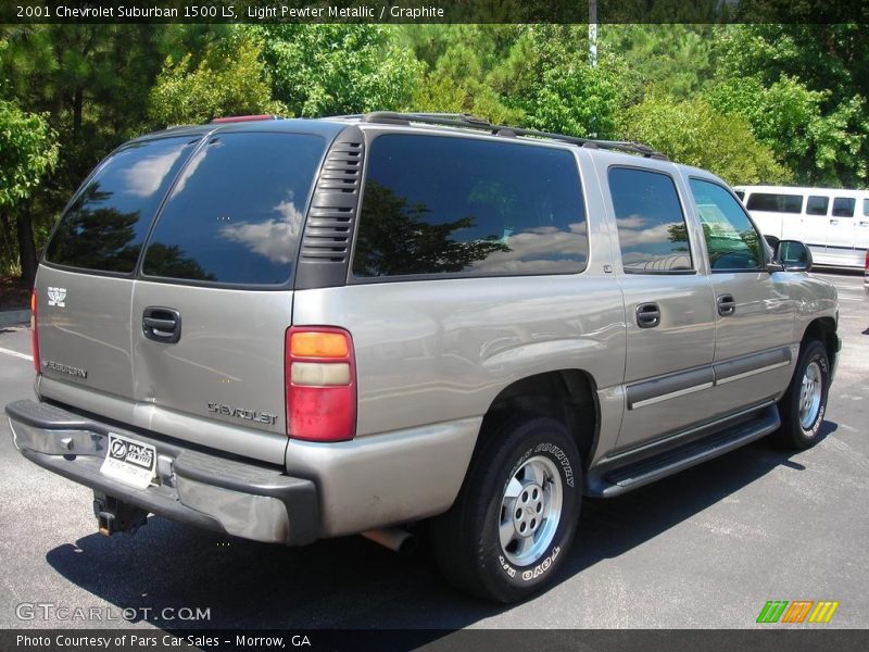 Light Pewter Metallic / Graphite 2001 Chevrolet Suburban 1500 LS