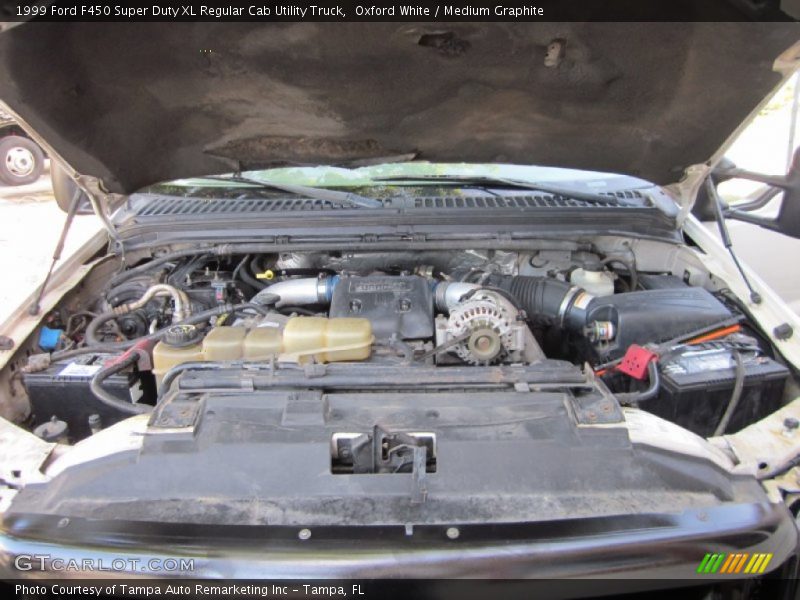  1999 F450 Super Duty XL Regular Cab Utility Truck Engine - 7.3 Liter OHV 16-Valve Power Stroke Turbo Diesel V8