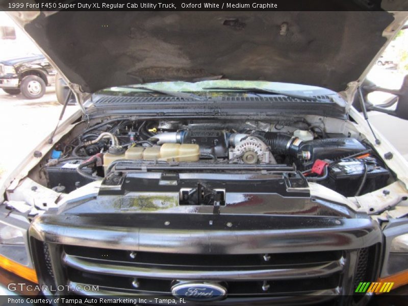  1999 F450 Super Duty XL Regular Cab Utility Truck Engine - 7.3 Liter OHV 16-Valve Power Stroke Turbo Diesel V8