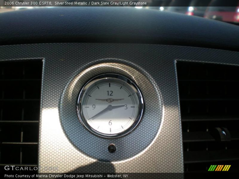 Silver Steel Metallic / Dark Slate Gray/Light Graystone 2006 Chrysler 300 C SRT8
