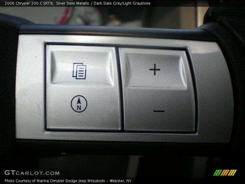 Silver Steel Metallic / Dark Slate Gray/Light Graystone 2006 Chrysler 300 C SRT8