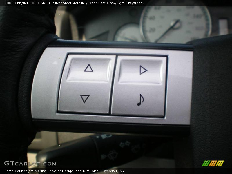 Silver Steel Metallic / Dark Slate Gray/Light Graystone 2006 Chrysler 300 C SRT8