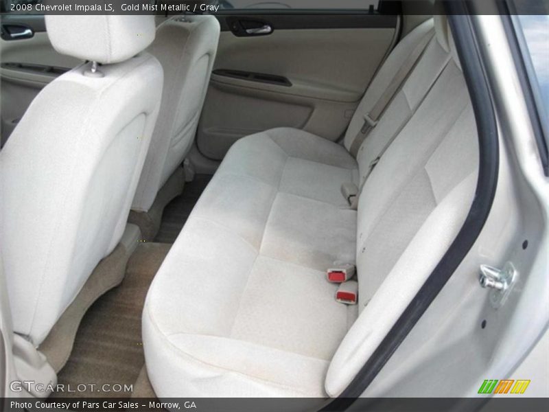 Gold Mist Metallic / Gray 2008 Chevrolet Impala LS