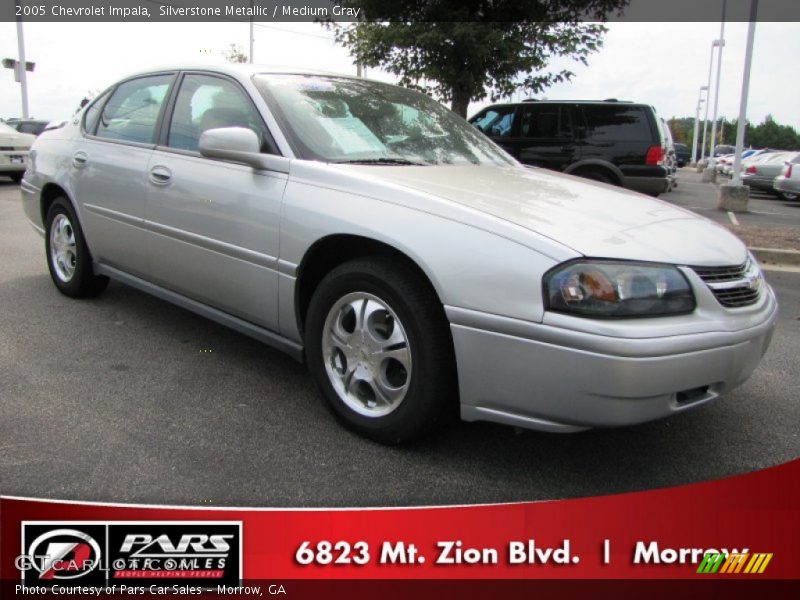 Silverstone Metallic / Medium Gray 2005 Chevrolet Impala