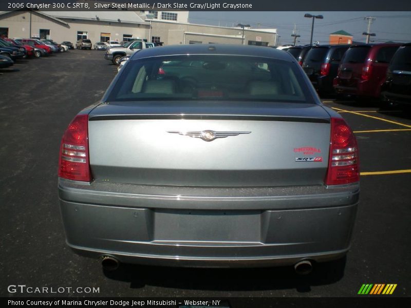Silver Steel Metallic / Dark Slate Gray/Light Graystone 2006 Chrysler 300 C SRT8