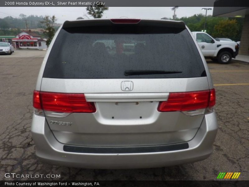 Silver Pearl Metallic / Gray 2008 Honda Odyssey EX-L