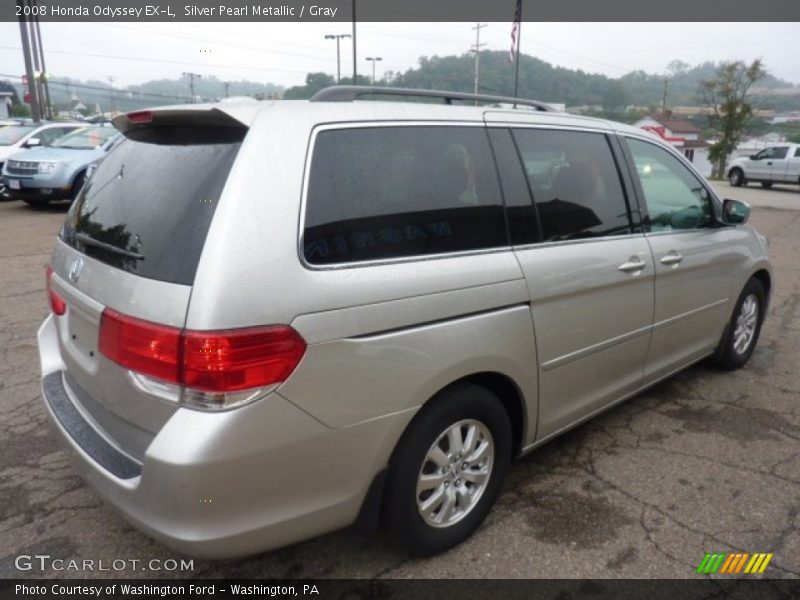 Silver Pearl Metallic / Gray 2008 Honda Odyssey EX-L