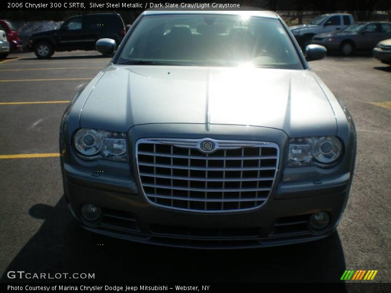 Silver Steel Metallic / Dark Slate Gray/Light Graystone 2006 Chrysler 300 C SRT8