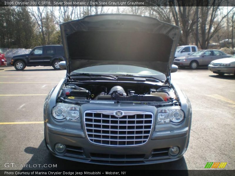 Silver Steel Metallic / Dark Slate Gray/Light Graystone 2006 Chrysler 300 C SRT8