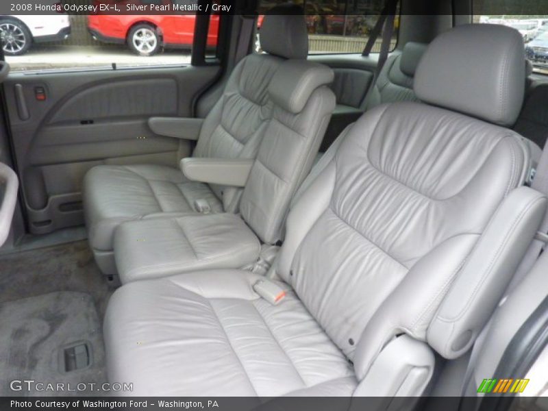 Silver Pearl Metallic / Gray 2008 Honda Odyssey EX-L