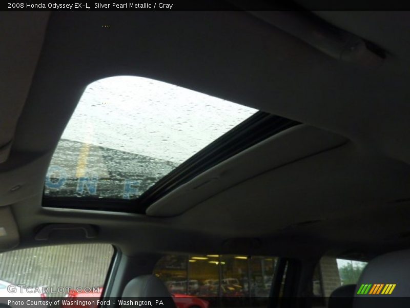 Silver Pearl Metallic / Gray 2008 Honda Odyssey EX-L