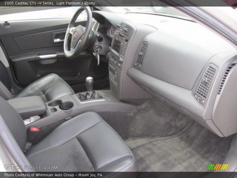  2005 CTS -V Series Ebony Interior