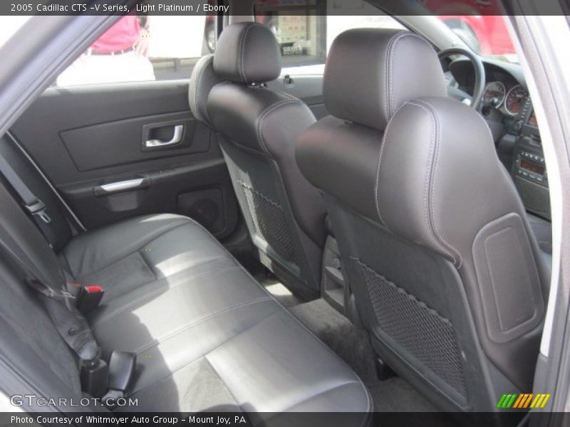  2005 CTS -V Series Ebony Interior
