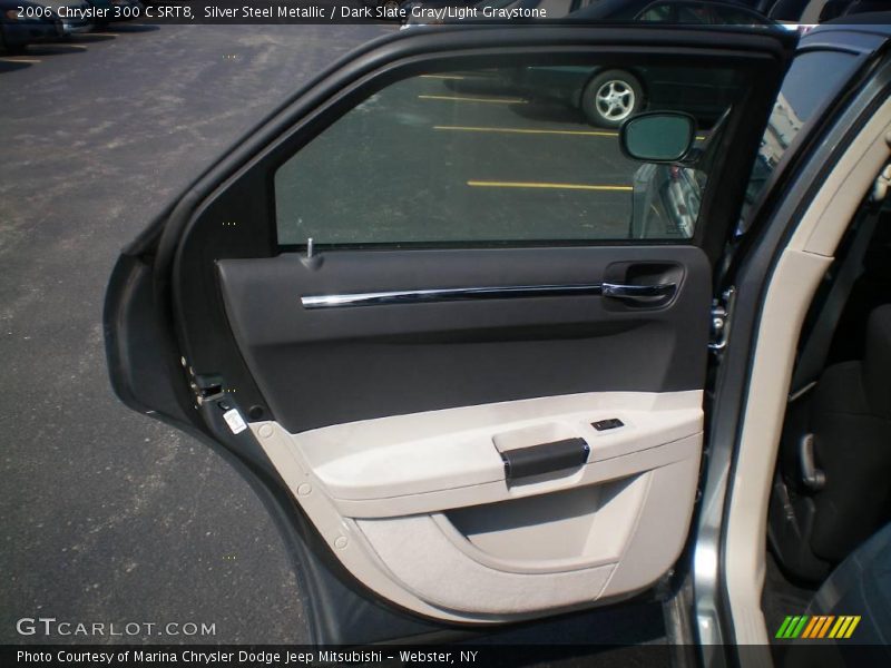 Silver Steel Metallic / Dark Slate Gray/Light Graystone 2006 Chrysler 300 C SRT8