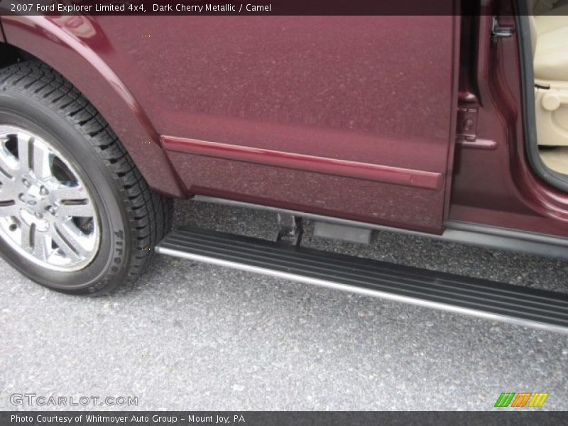 Dark Cherry Metallic / Camel 2007 Ford Explorer Limited 4x4