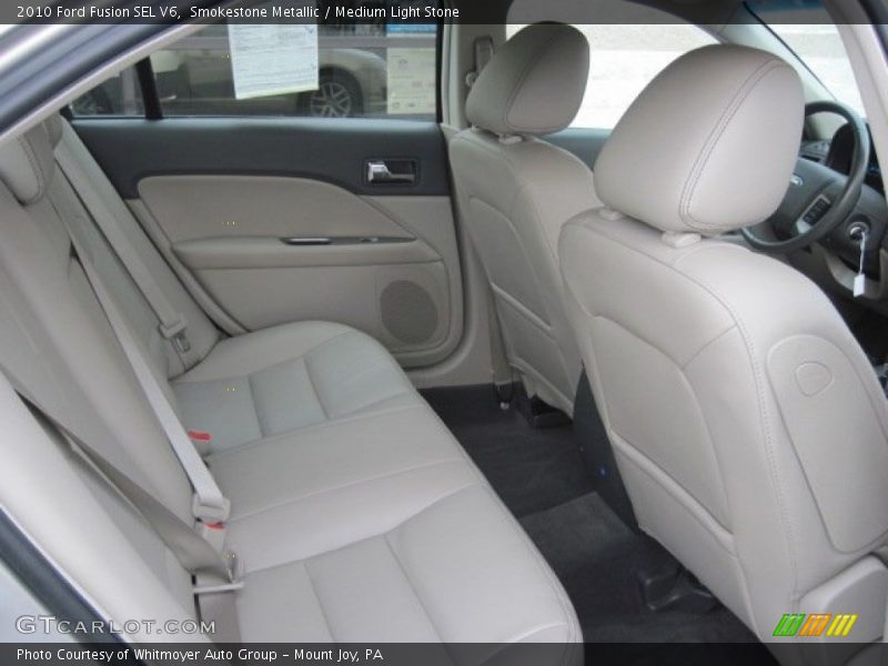 Smokestone Metallic / Medium Light Stone 2010 Ford Fusion SEL V6