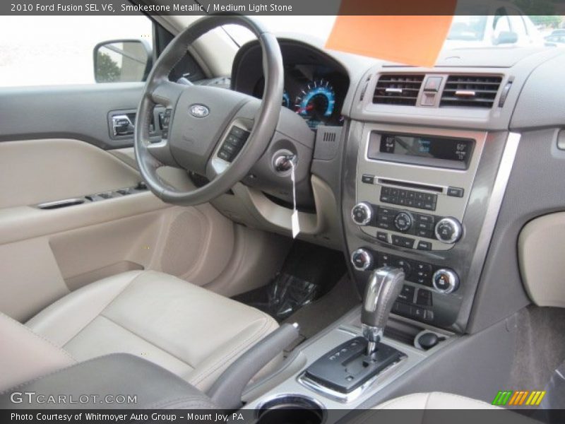 Smokestone Metallic / Medium Light Stone 2010 Ford Fusion SEL V6