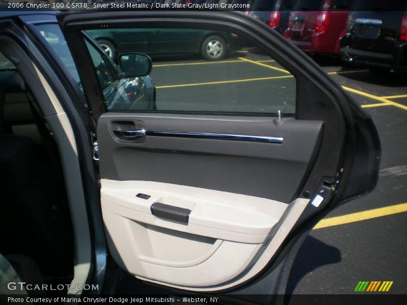 Silver Steel Metallic / Dark Slate Gray/Light Graystone 2006 Chrysler 300 C SRT8
