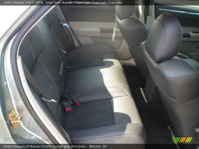 Silver Steel Metallic / Dark Slate Gray/Light Graystone 2006 Chrysler 300 C SRT8