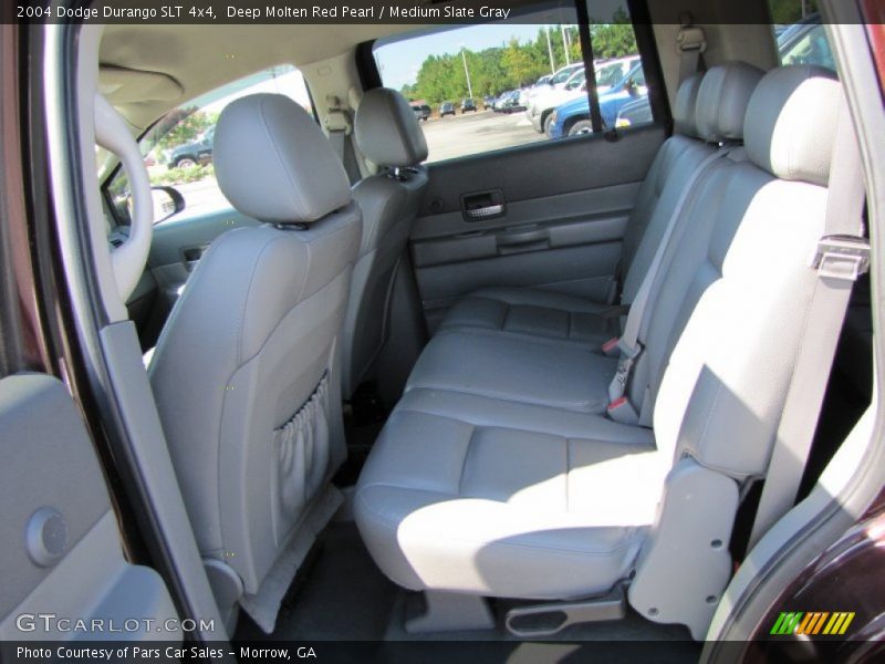 Deep Molten Red Pearl / Medium Slate Gray 2004 Dodge Durango SLT 4x4